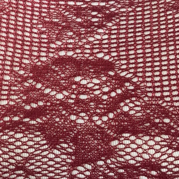 JS Signature Burgundy Taffeta Sheath Gown Dress - Picture 12 of 14